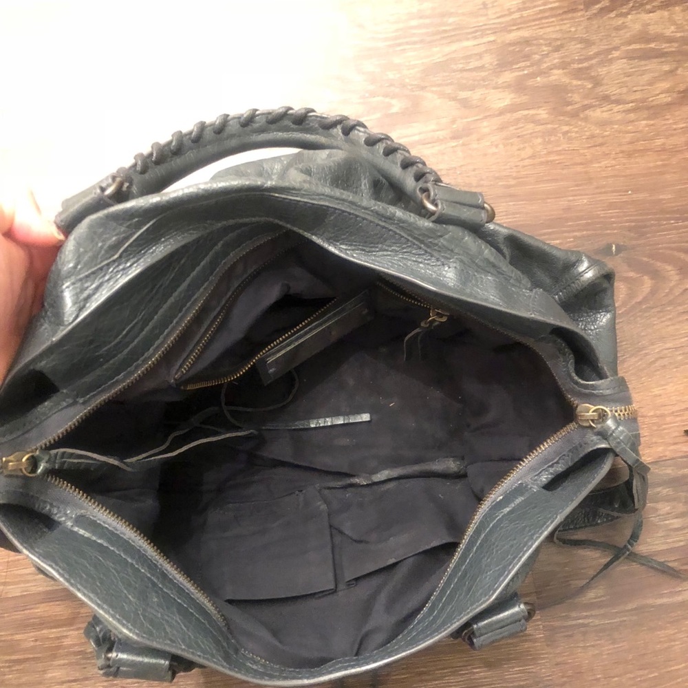 Balenciaga Motorcycle City Bag Anthracite Leather - Picture 5 of 6